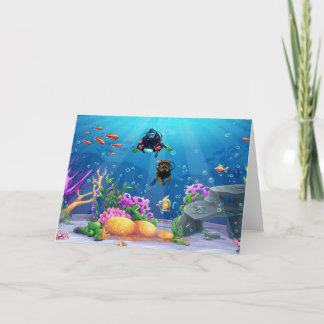 Cartão Action Cats! Card