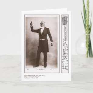 Cartão Actor Herbert Beerbohm Tree Greeting Card