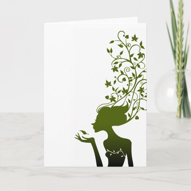 Cartão açúcar verde (Frente)