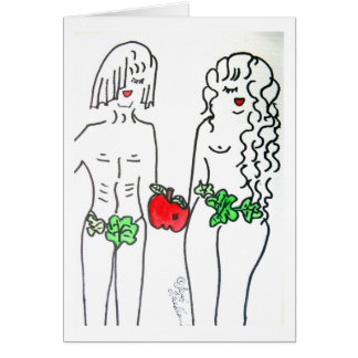 Cartão Adam & véspera