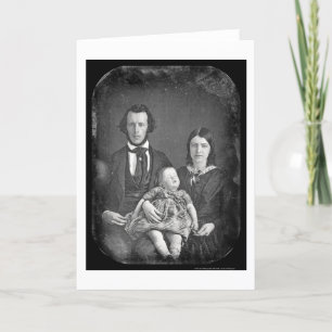 Cartão Adams Family Daguerreotype 1846