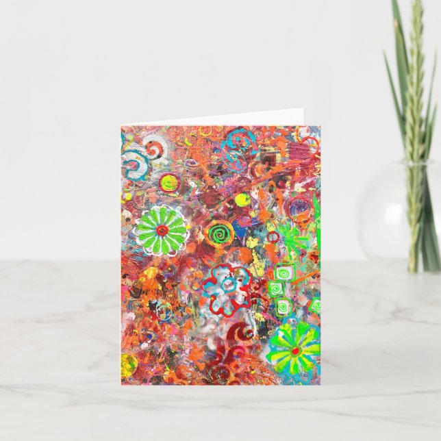 Cartão Adaptador para Vazio de febre primavera (Frente)