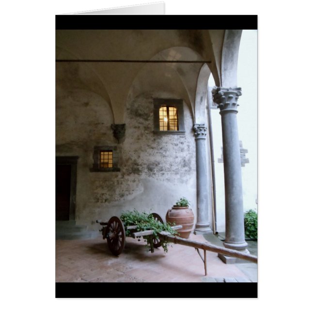 Cartão Adega de Tuscan, Italia (Frente)