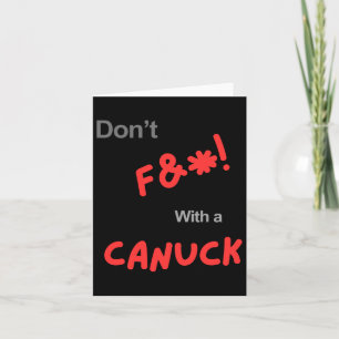 Cartão Adesivo Patriotismo do Canadá