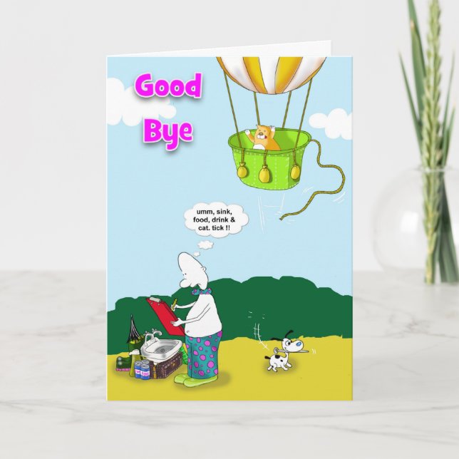 Cartão adeus (Frente)