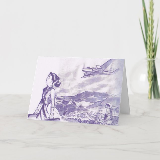 Cartão Adeus, Boa Sorte (Frente)