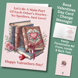 Cartão Adicionar nomes, parte dos Namorados de histórias 