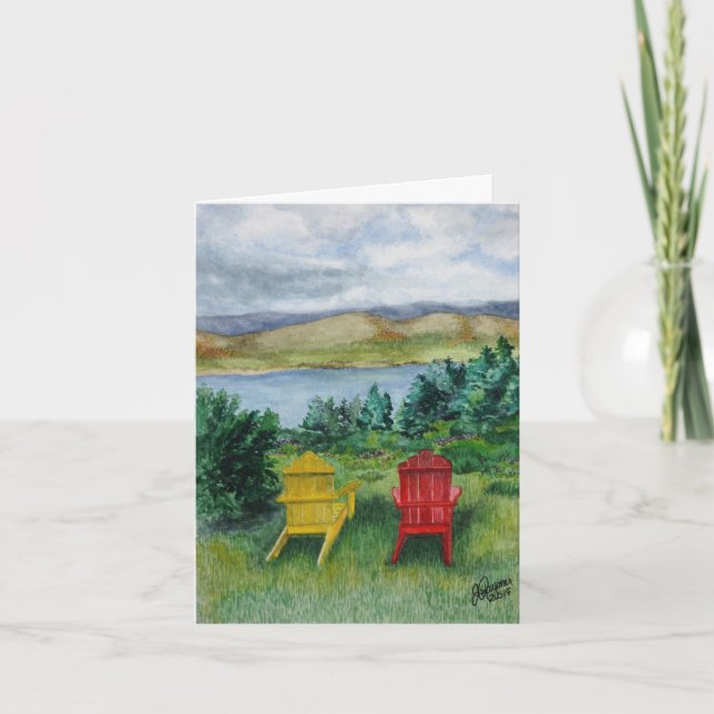 Cartão Adirondacks (Frente)