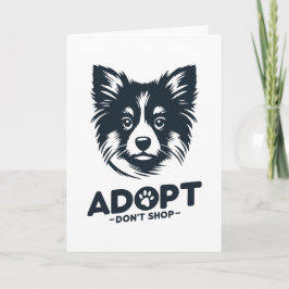 Cartão Adopt don't shop 3