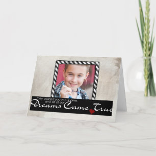 Cartão adoption child greeting card