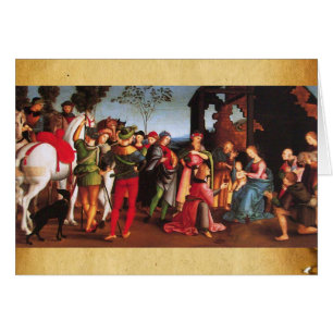 CARTÃO ADORAÇÃO DO MAGI