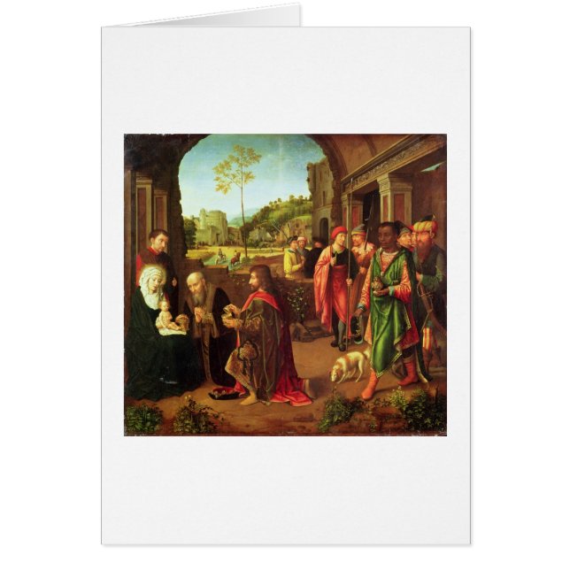 Cartão Adoração dos Magi (Frente)