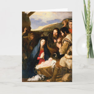 Cartão Adoração dos Pastores, 1650