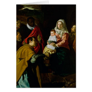 Cartão Adoração dos reis, 1619