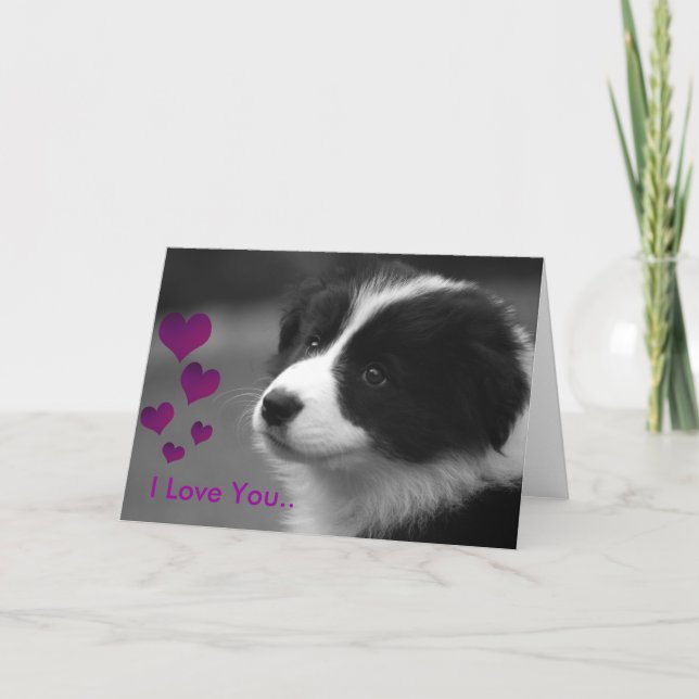 Cartão Adoro-te (Frente)