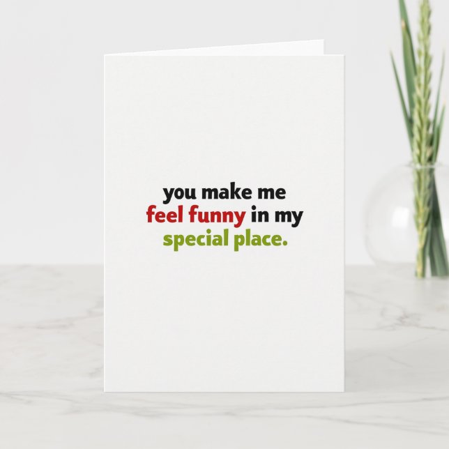 Cartão Adult Humor Love Card (Frente)