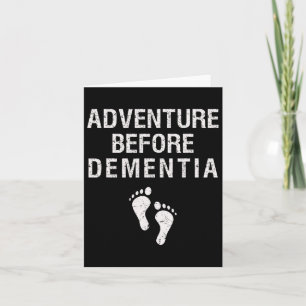 Cartão Adventure Antes Da Demência Engraçada Viagem