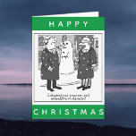 Cartão Advogados Legais e Cartoon Snowman no Natal<br><div class="desc">Feliz Natal para um advogado. Cartão de Natal Legal. Um cartão de Natal com um desenho engraçado com advogados e um boneco de neve. Design de cartão para advogados, solicitadores, empresas legais ou advocacia e profissão jurídica. Um cartão de Natal engraçado para personalizar com seus próprios detalhes e enviar no...</div>