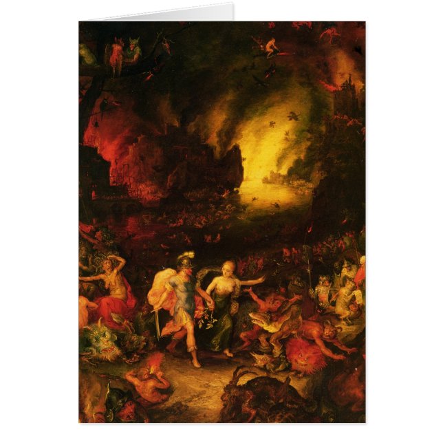 Cartão Aeneas em Hades (Frente)