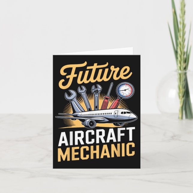 Cartão Aeronave de Manutenção (Frente)