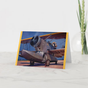 Cartão Aeronave Grumman F-2 de 1939