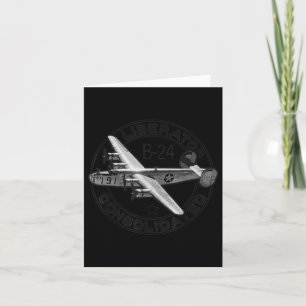 Cartão Aeronave Militar Consolidada B-24 Liberator Ww2 Do
