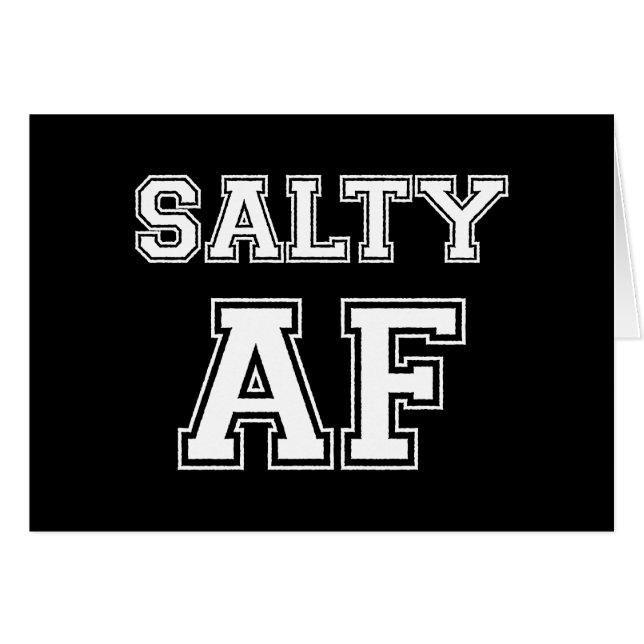 CARTÃO AF SALTY (Frente Horizontal)