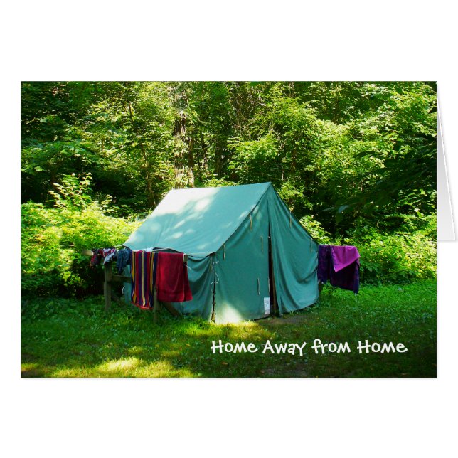 Cartão Afastado Home (Frente Horizontal)