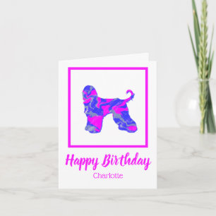 Cartão Afegão Cachorro Engraçado Aniversário