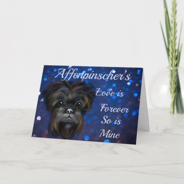 CARTÃO AFFENPINSCHER  (Frente)