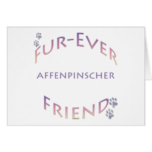 Cartão Affenpinscher Fuere