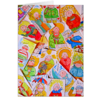 Cartão Afirmações de Jizo