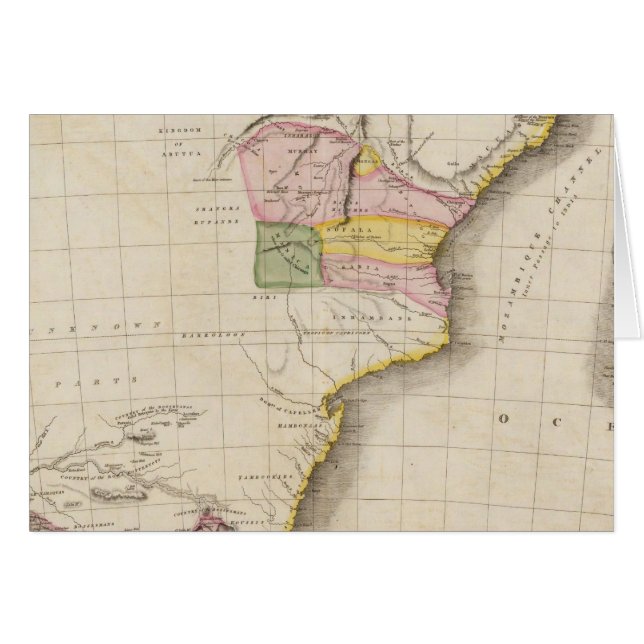 Cartão África Austral (Frente Horizontal)