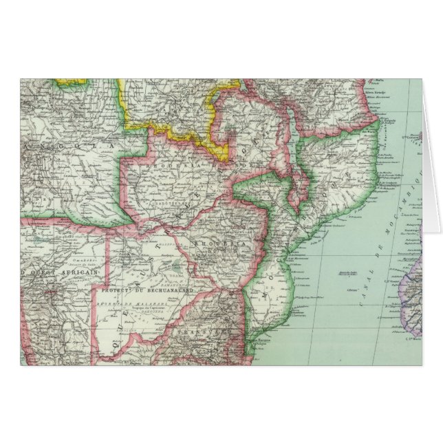 Cartão África do Sul 2 (Frente Horizontal)