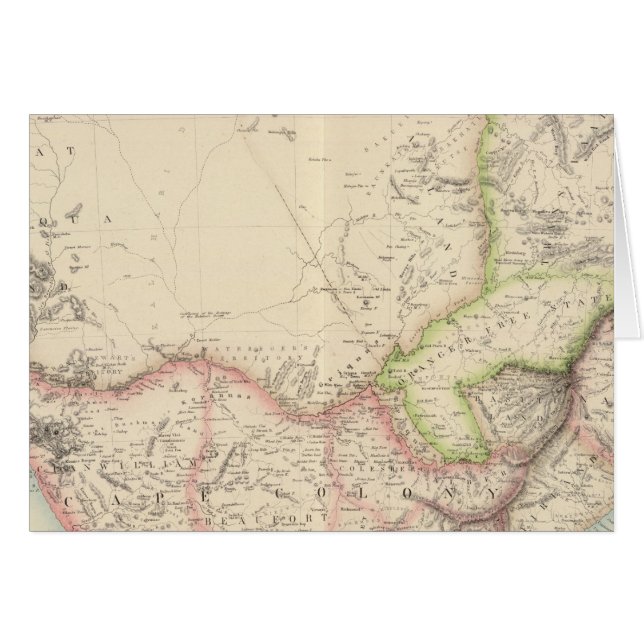 Cartão África do Sul 2 (Frente Horizontal)