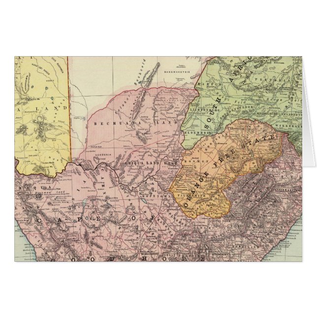 Cartão África do Sul 5 (Frente Horizontal)