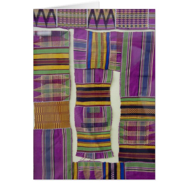 Cartão África, Gana, Acra. Museu Nacional, considerado (Frente)