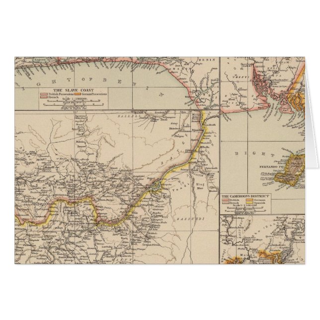 Cartão África Ocidental 2 (Frente Horizontal)