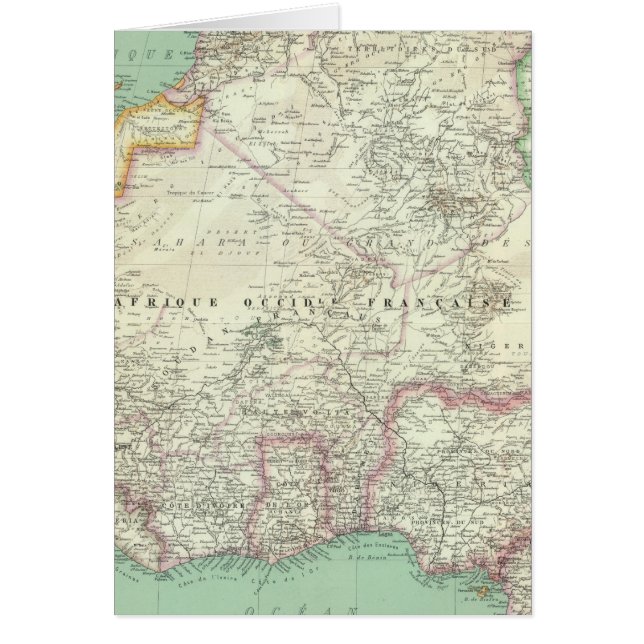 Cartão África Ocidental 4 (Frente)