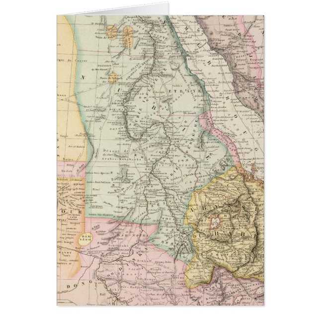 Cartão África Oriental (Frente)