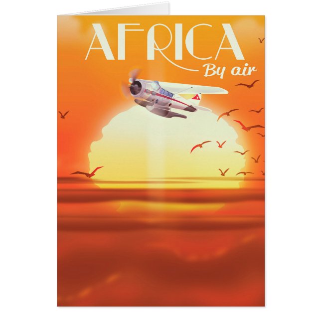 Cartão África Pelo Ar (Frente)