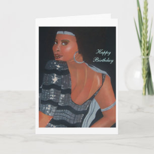 Cartão African American Birthday Card Looking Good