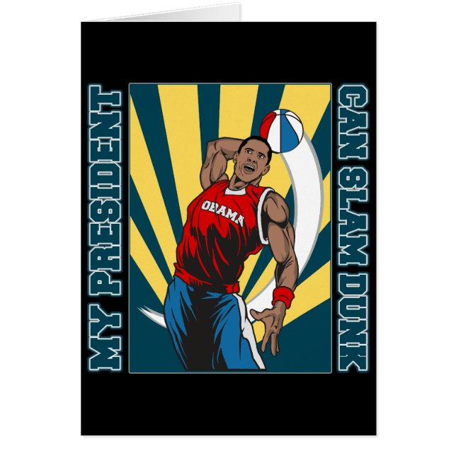 Cartão Afundanço de Barack Obama (Frente)
