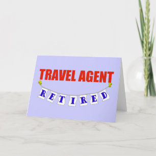 Cartão Agente de viagens aposentado