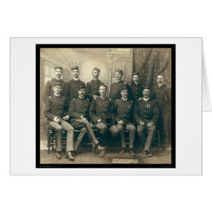 Cartão Agentes da 9ª Cavalaria SD 1891