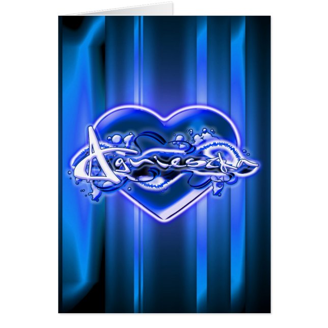 Cartão Agnieszka (Frente)