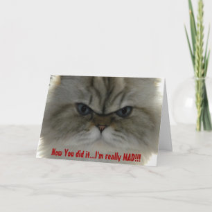 Cartão Agora você fez isso... eu estou muito louco!!