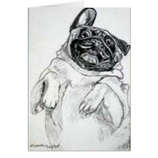 Cartão Agrade minha barriga, por favor