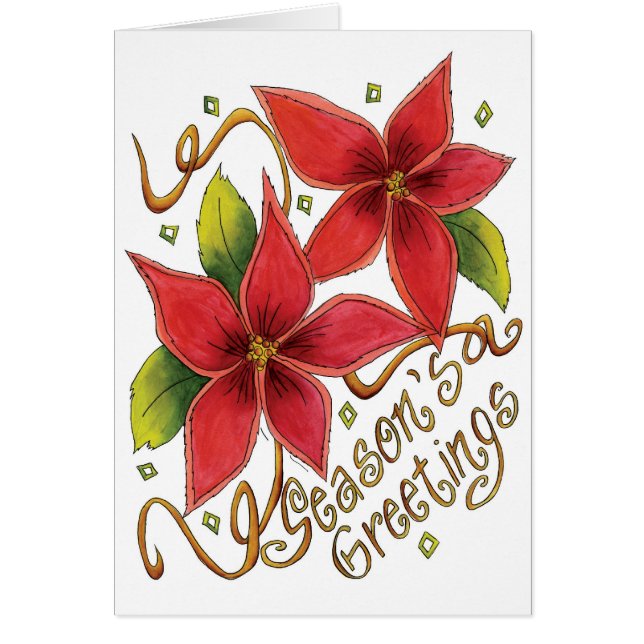 Cartão Agradecimento de Natal Antigo (Frente)