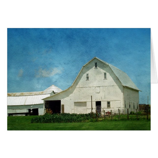 Cartão Agricultura em Iowa em todas as ocasiões (Frente Horizontal)